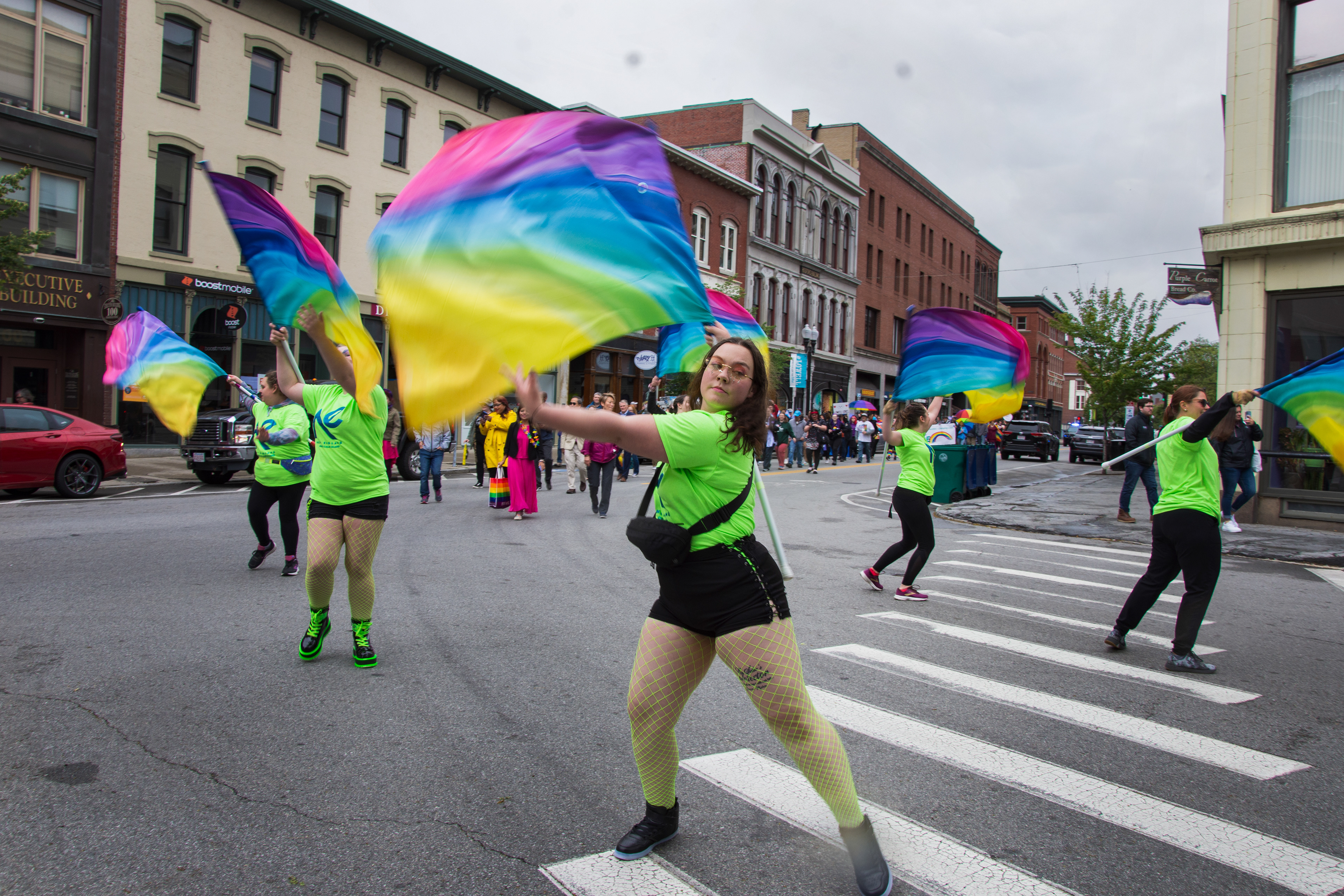 New England Color Guard - Greater Lowell Pride 2023
