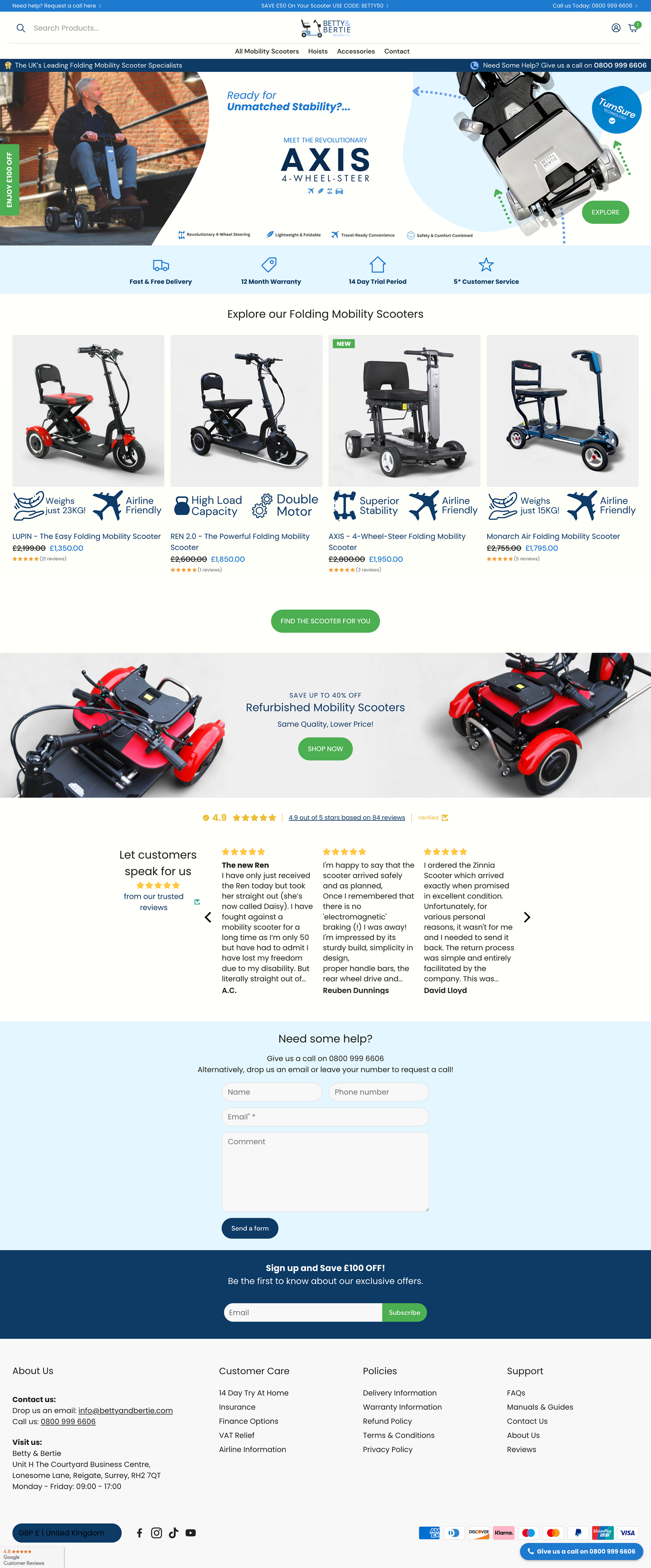 Home page