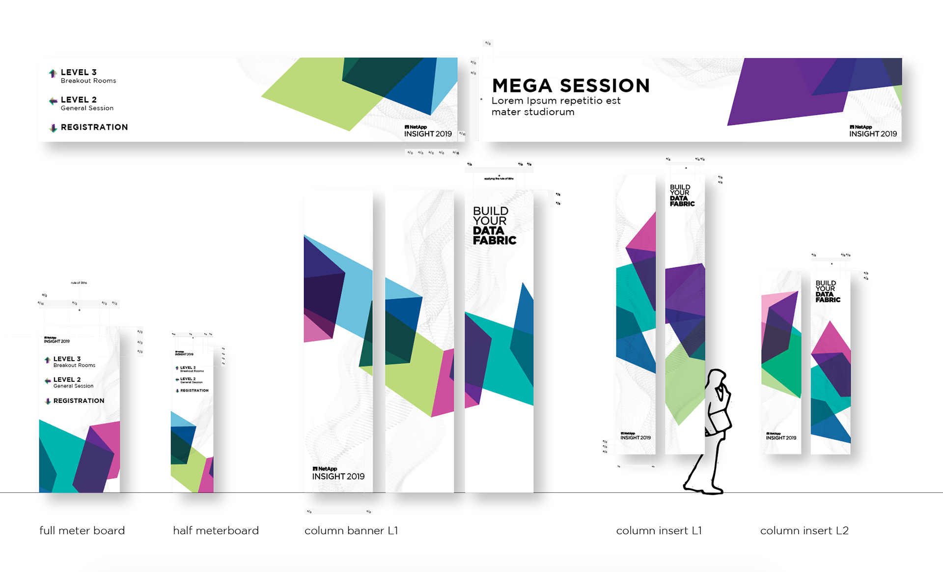 Directional / signage universe designs