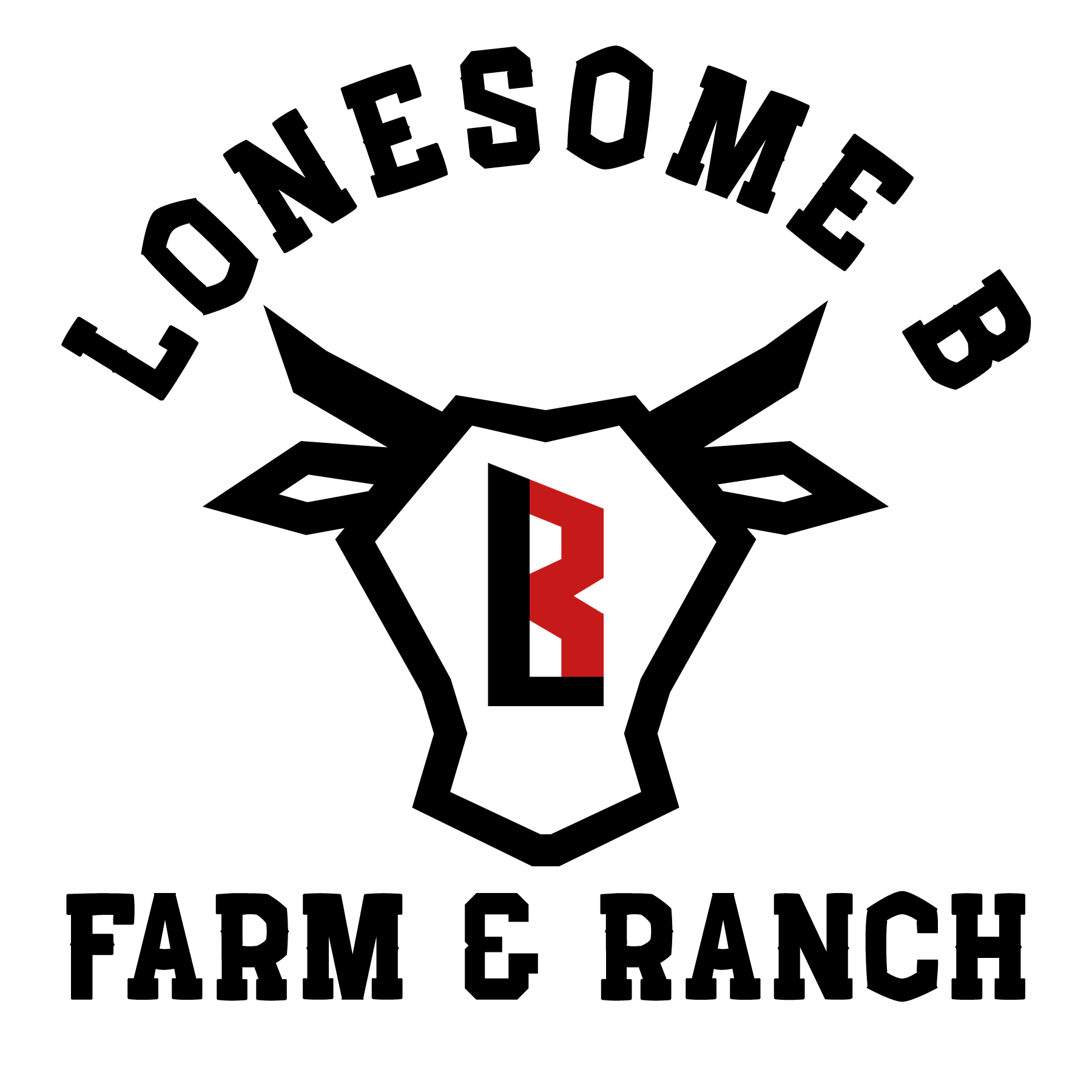 Lonesome B Farm & Ranch Logo