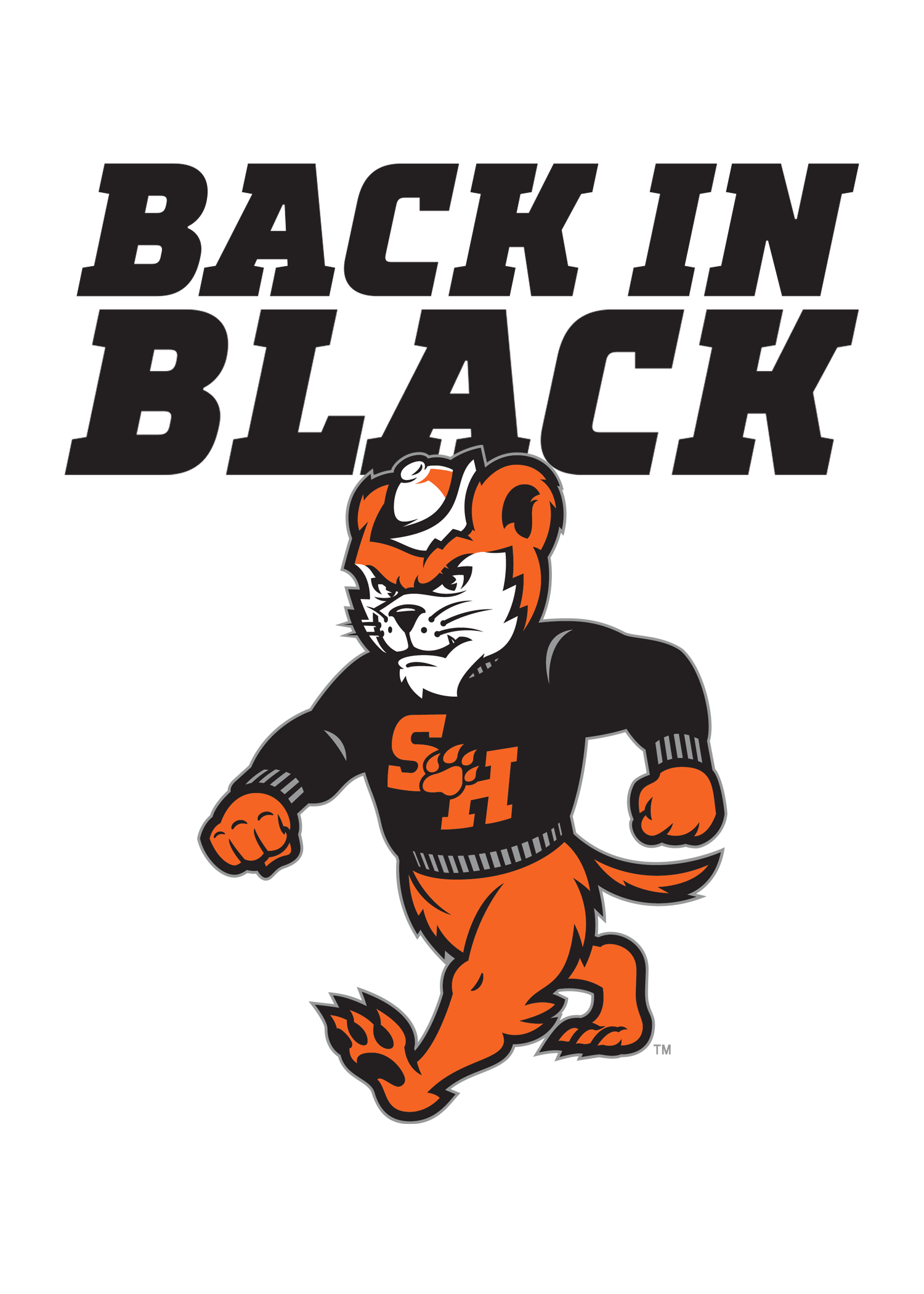 Back in Black T-Shirt Design