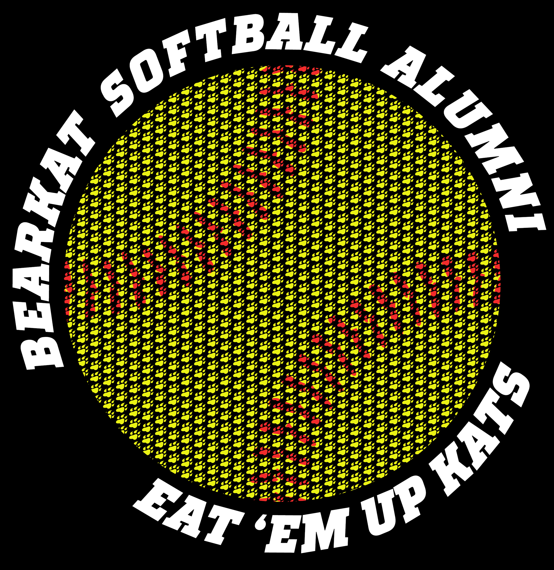 Bearkat Softball Alumni T-Shirt Design