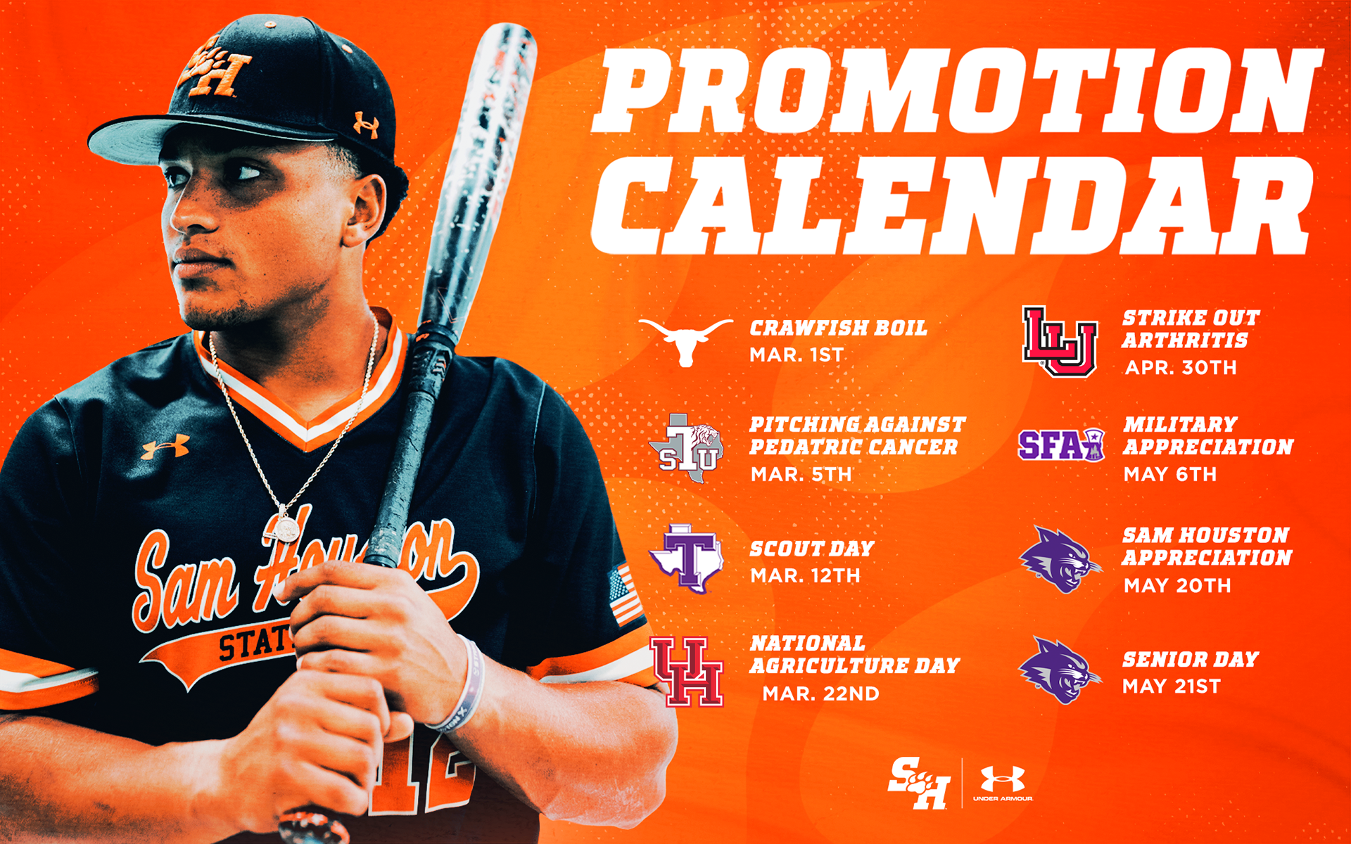 Baseball Promotional Calendar