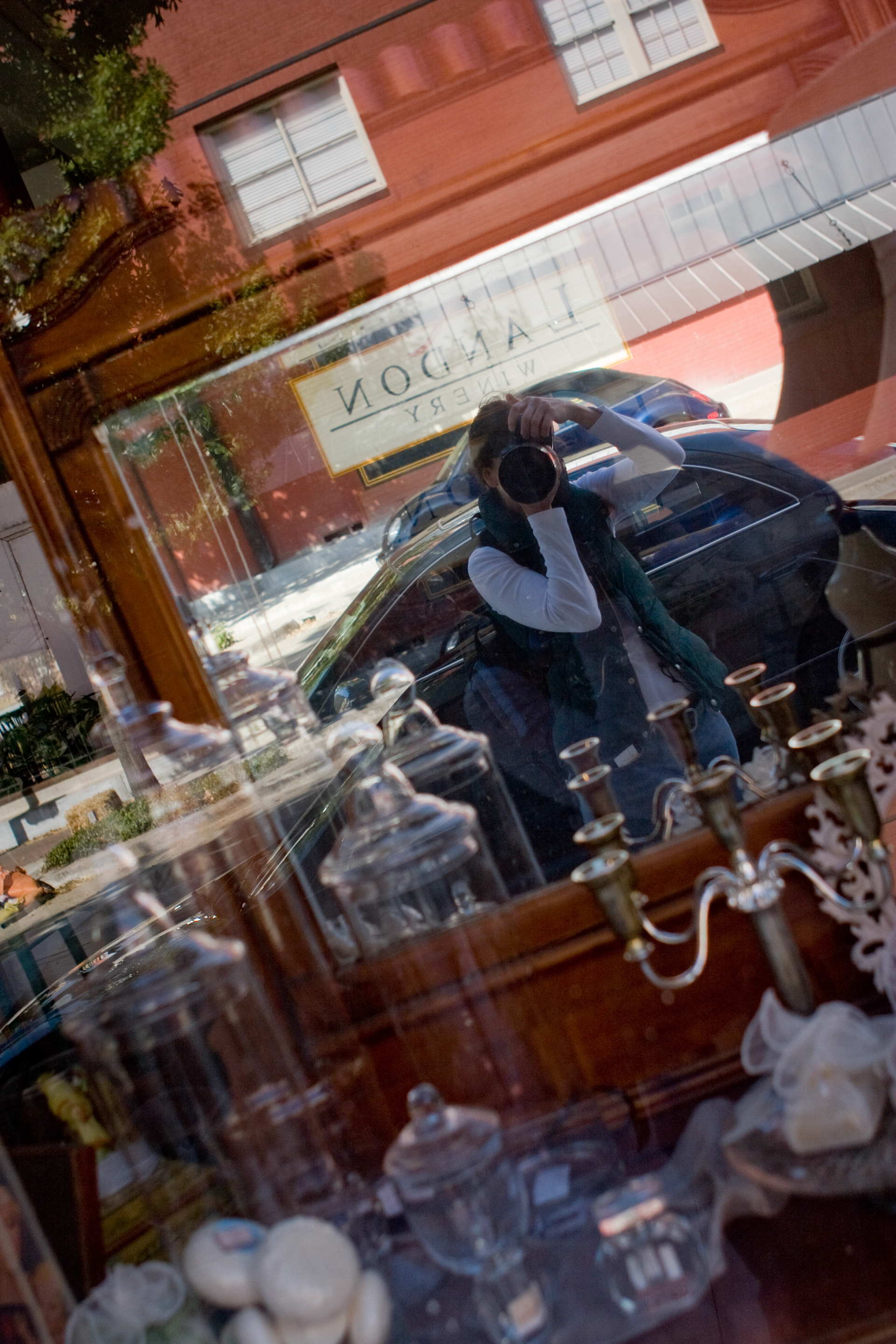 Downtown McKinney Selfie