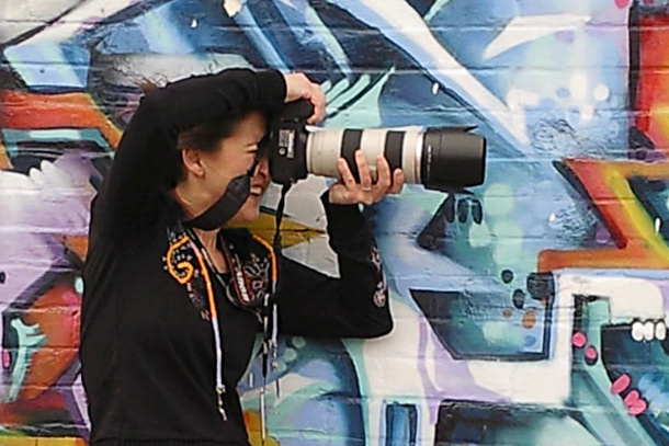 Caprice's Model Comp Card Session in Deep Ellum