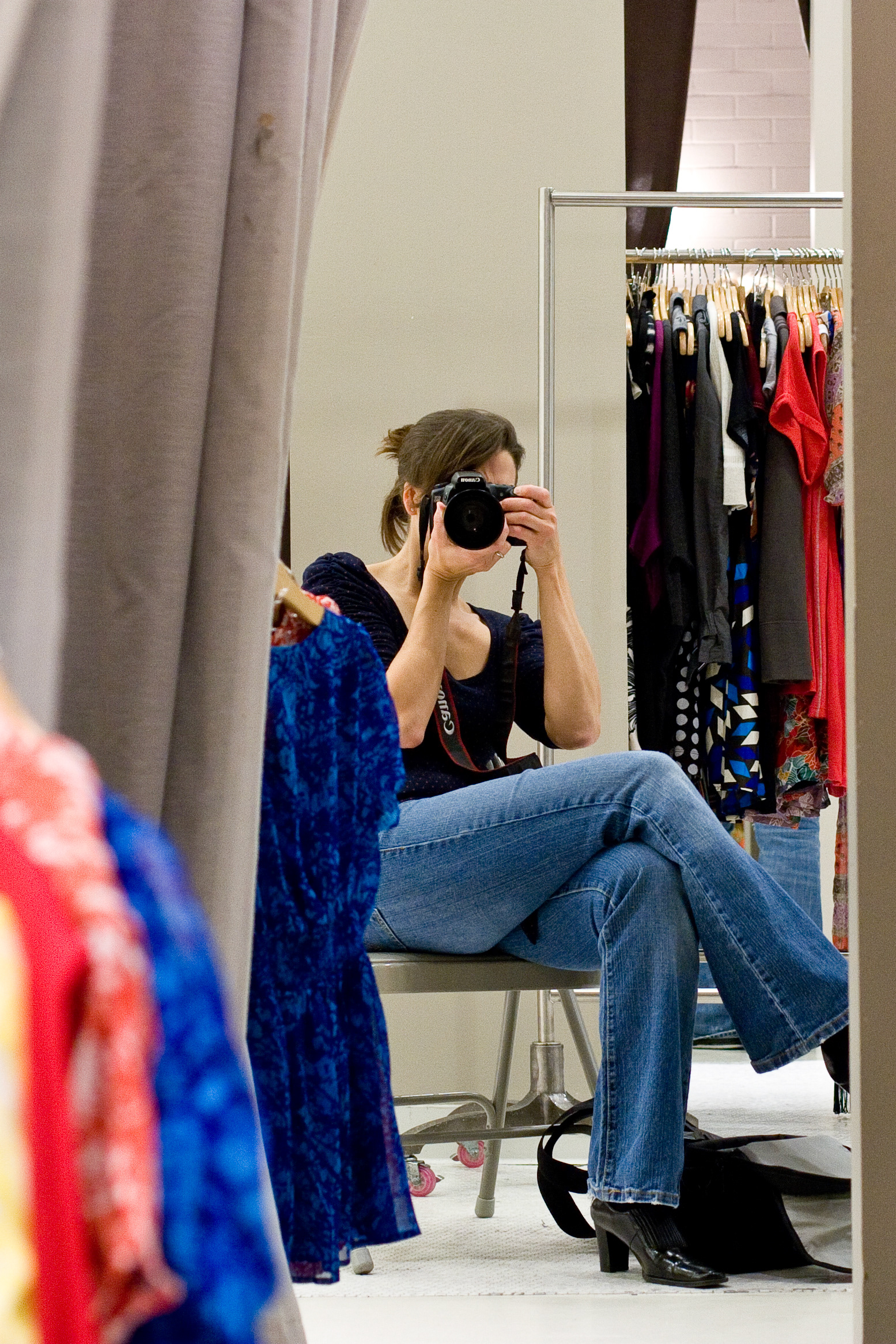 Wardrobe Shopping with Caprice for her Session