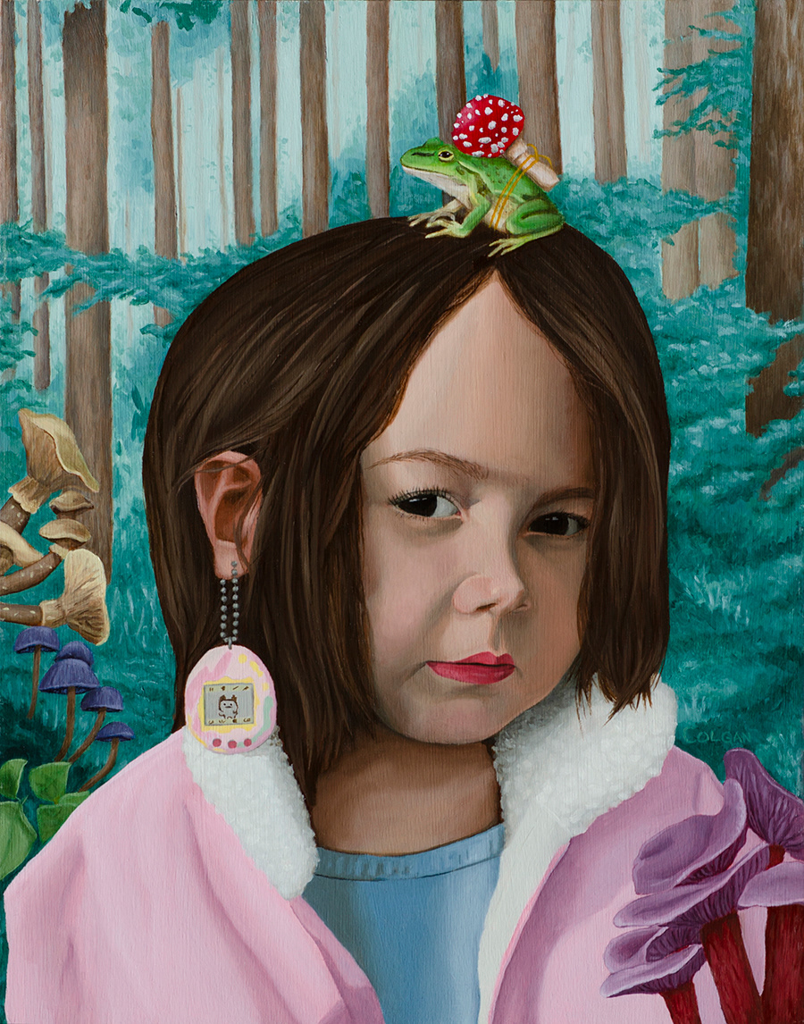 Girl With The Tamagotchi Earring, 2023