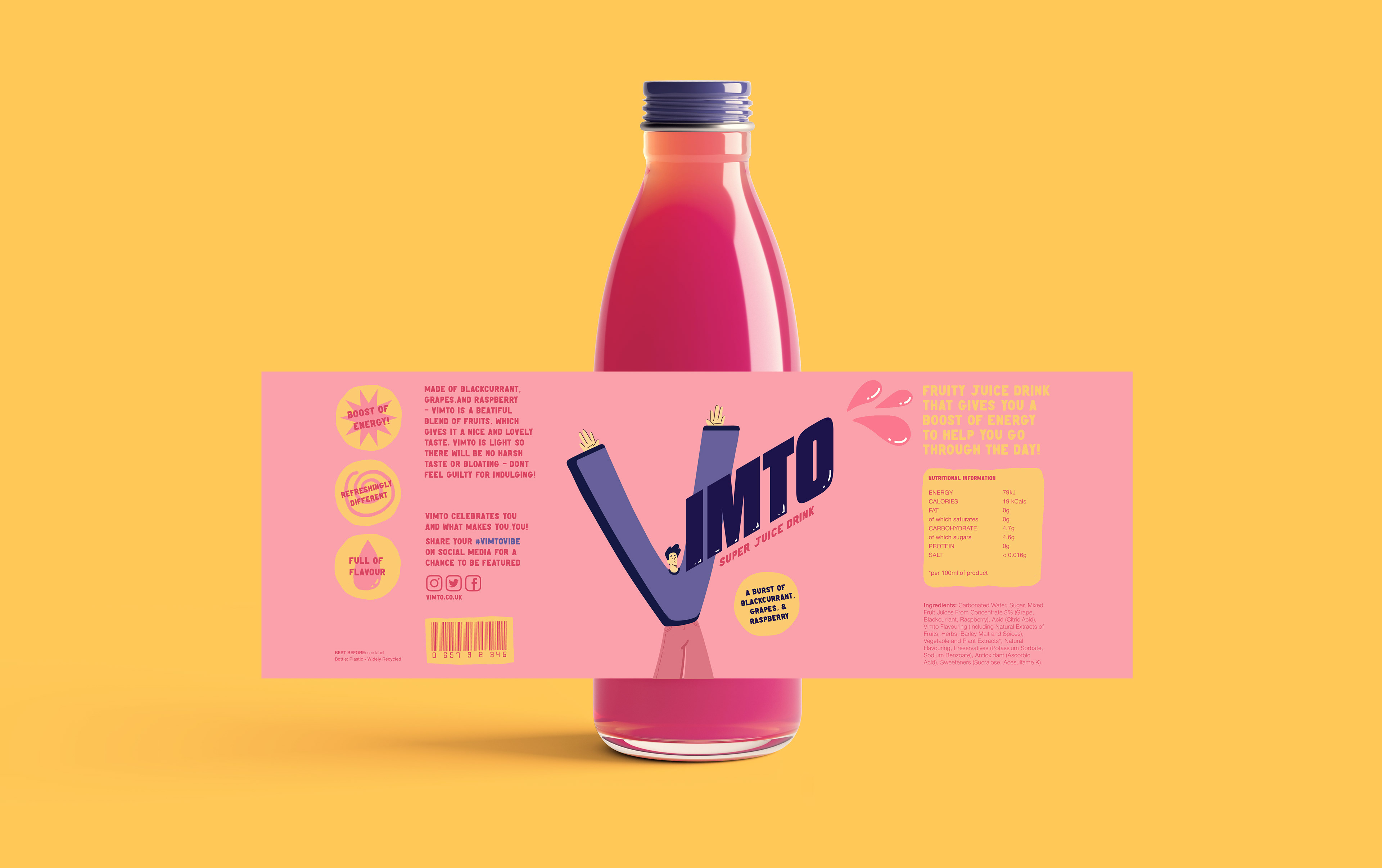 Vimto Energy - Vimto