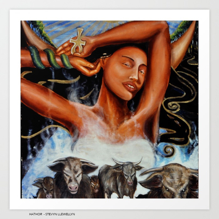 Hathor • Oil on panel