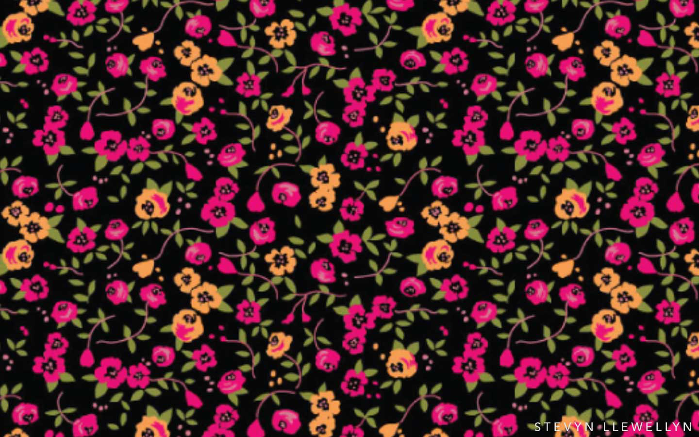 Floral Print Design - XOXO Intimates - Dreamwear, Inc.