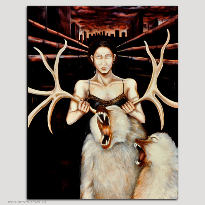 Icon • Oil on canvas • 24"  x48"