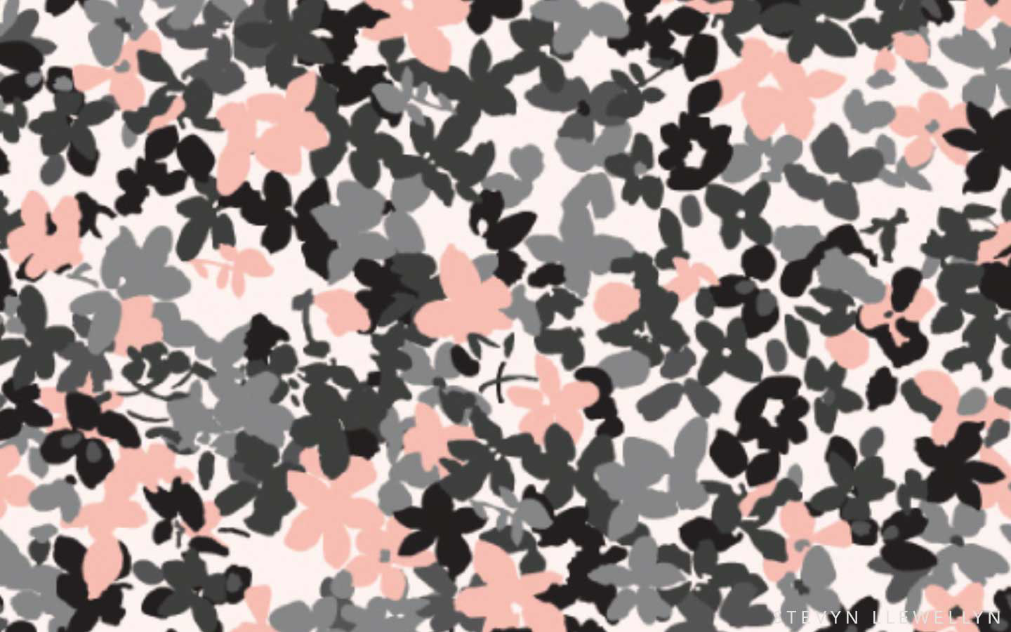 Floral Print Design - XOXO Intimates - Dreamwear, Inc.