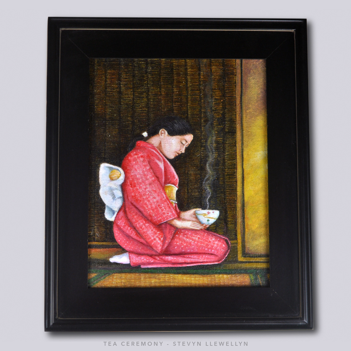 Tea Ceremony • Oil on panel • 11"x14"