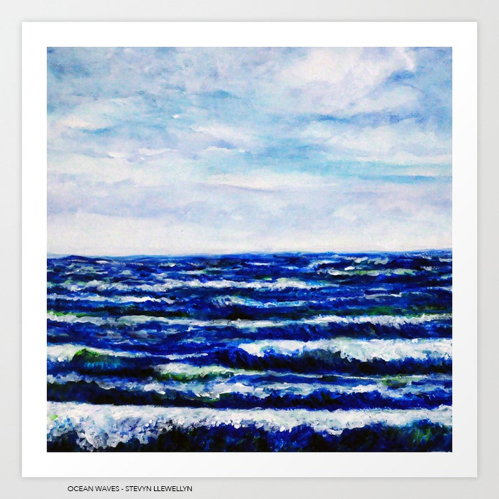 Seascape • Acrylic on canvas 