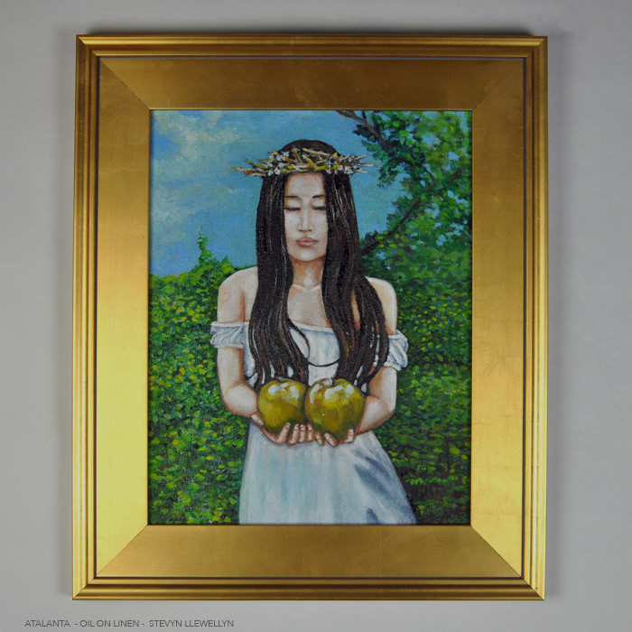Atalanta • Oil on panel • 11" x 14" 