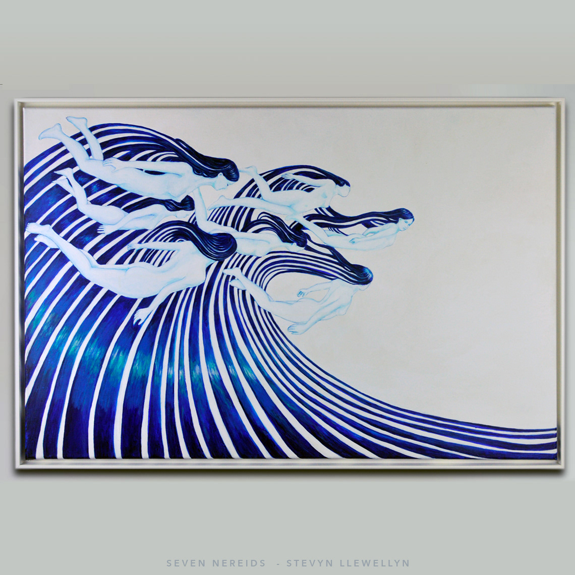 Seven Nereids • Acrylic on Canvas