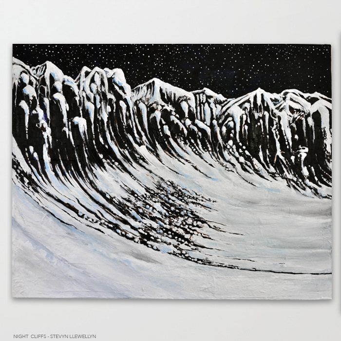 Steel Cliffs • Acrylic on Canvas