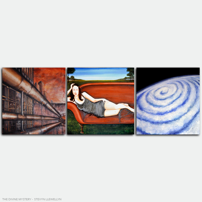 The Divine Mystery • Oil  on canvass • 5' x 15'