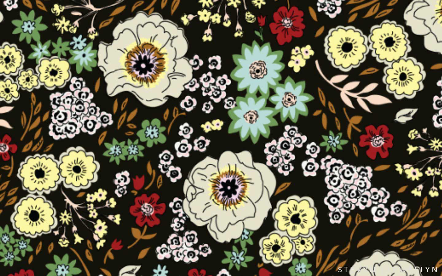 Floral Print Design - Childrenswear - The Isfel Company