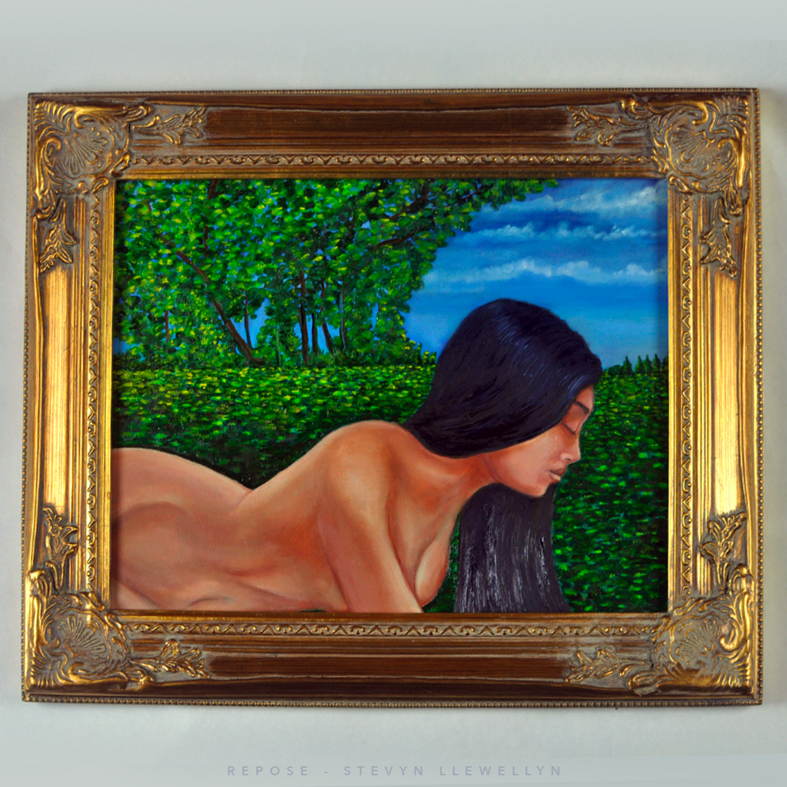 Repose • Oil on panel • 11"x14"