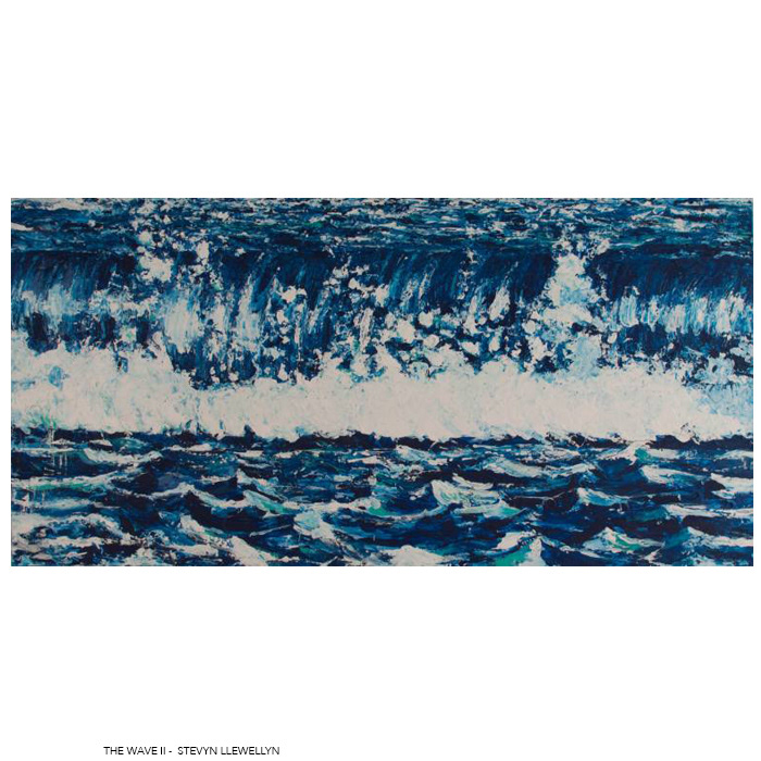 Wave • Acrylic on canvas • 24" x 48"