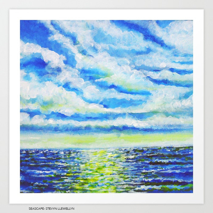 Seascape • Acrylic on canvas 