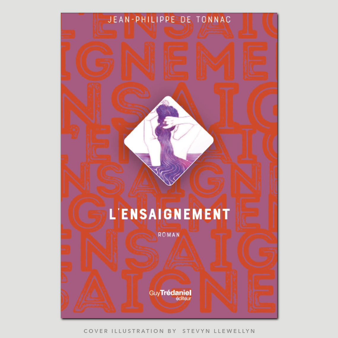 L'Esaignement Book Cover Illustration
