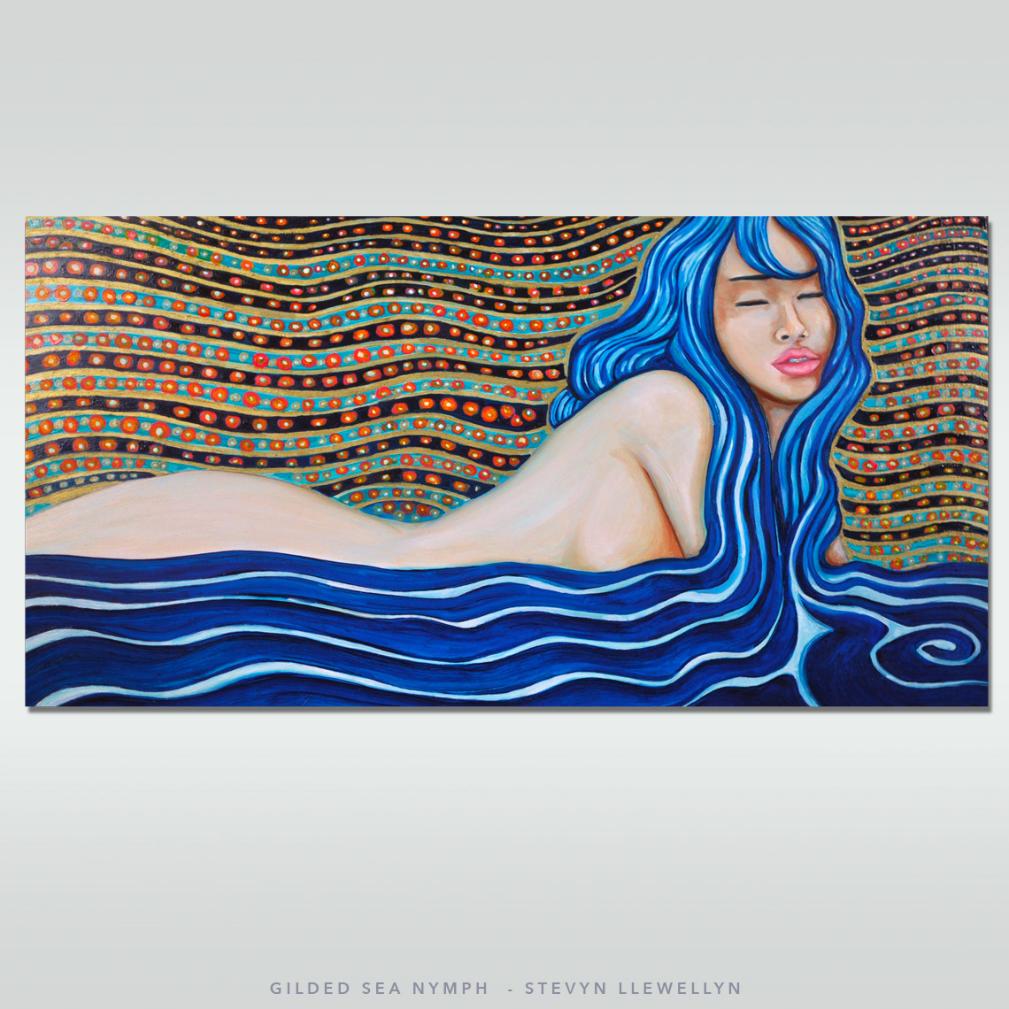 Sea Nymph • Oil on panel • 2021