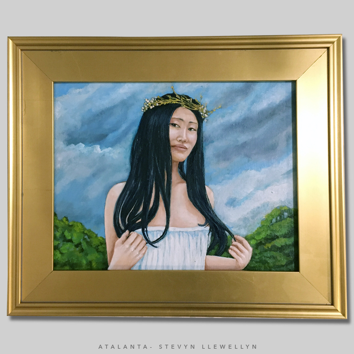 Atalanta • Ol on panel •  11" x 14" • Private Collection