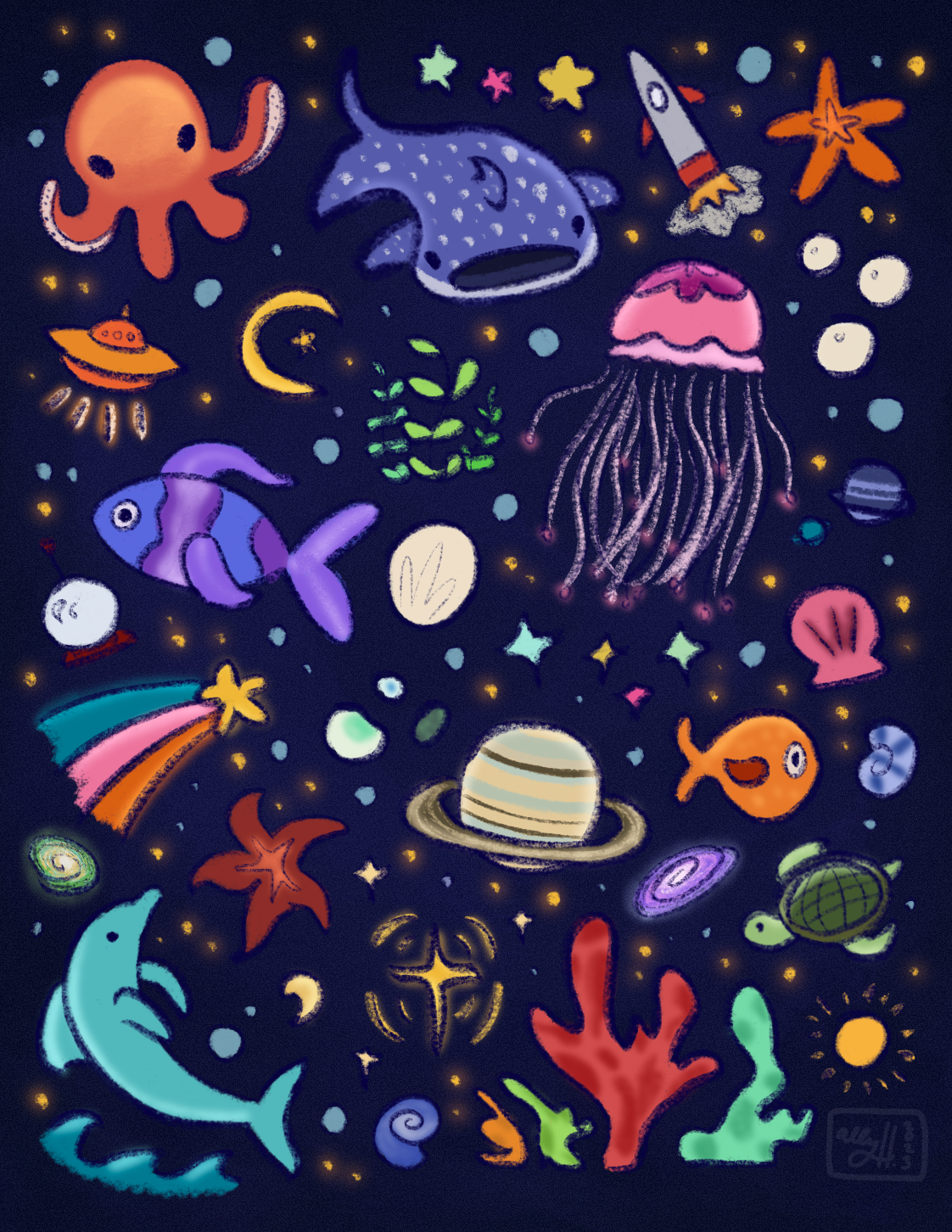 sea + space!