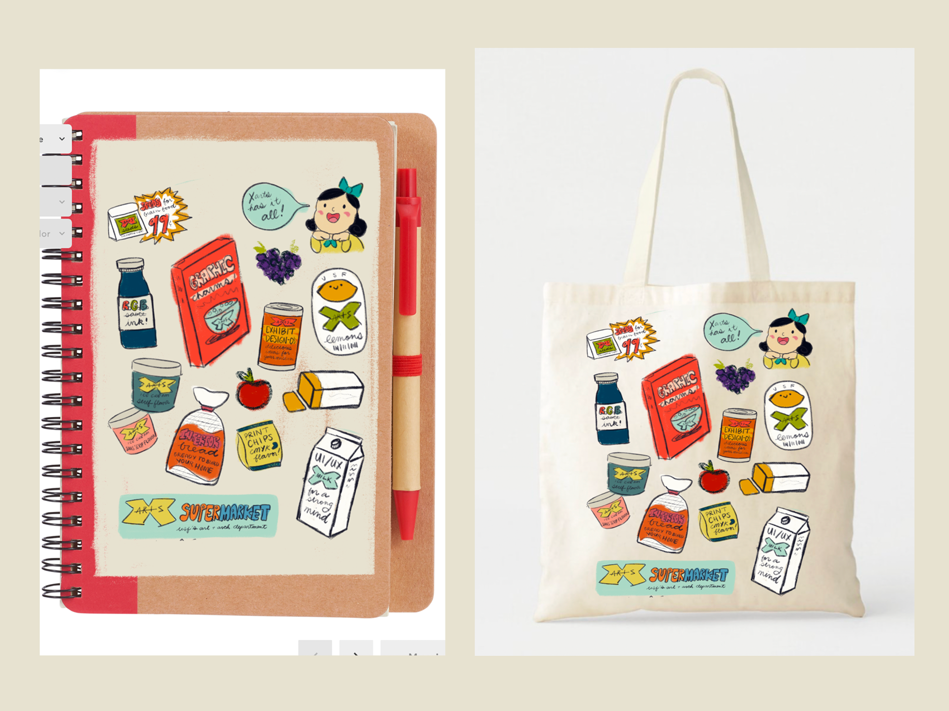drafts & mockups of previous designs!