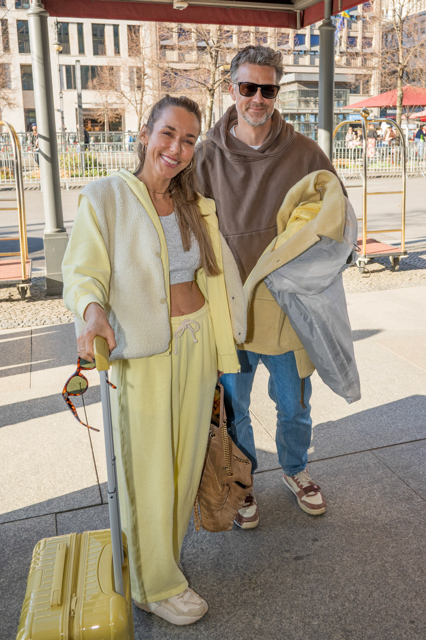 Vorbereitungen Bundespresseball: Anne-Marie und Wayne Carpendale