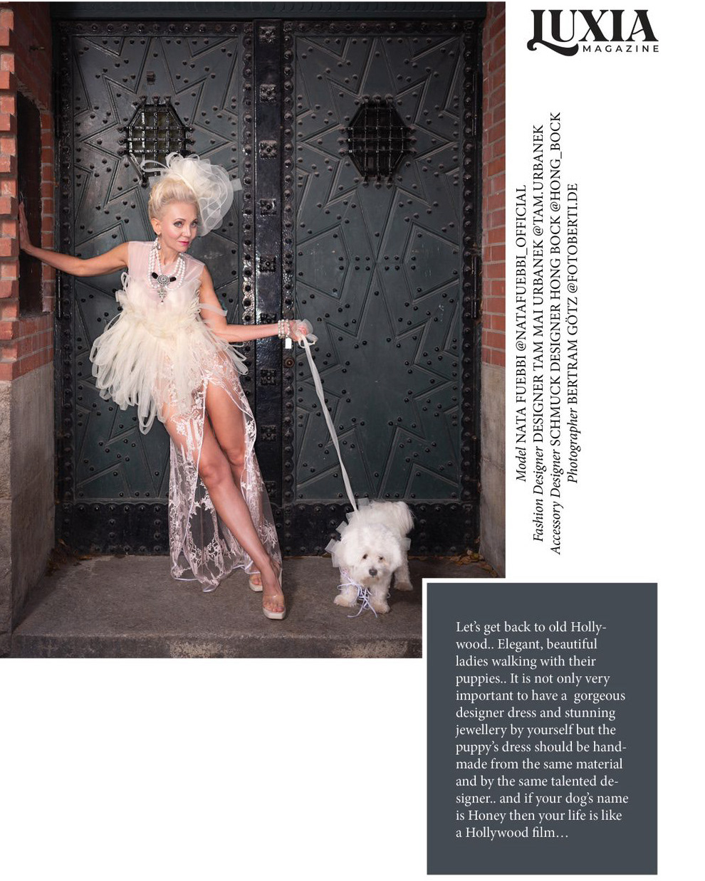 Published in Luxia Magazine