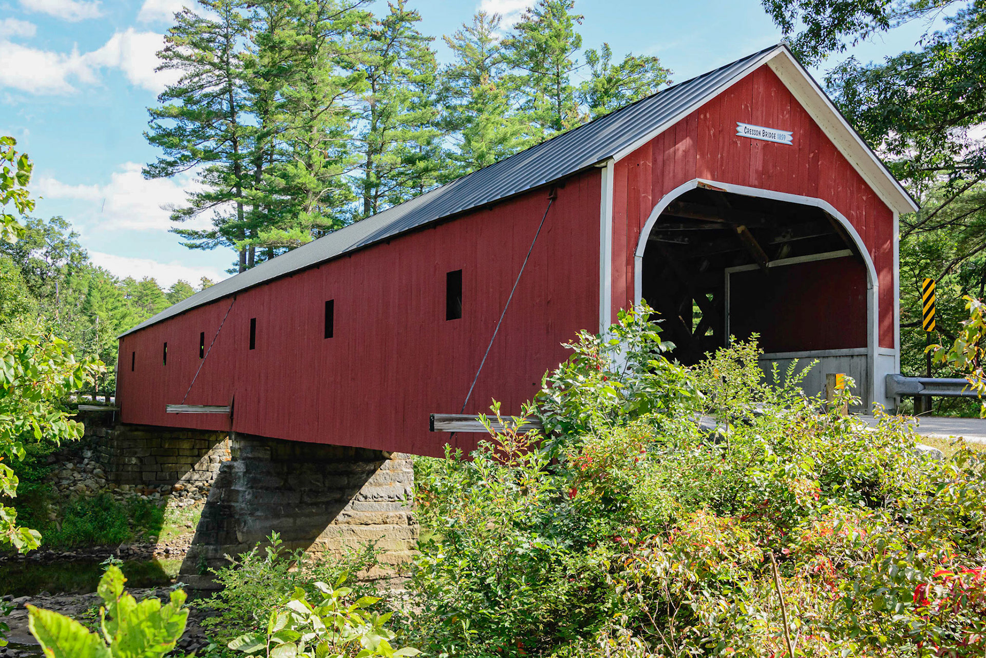 DTGD33392 Sawyer's Crossing Covered Bridge, aka, Cresson Bridge