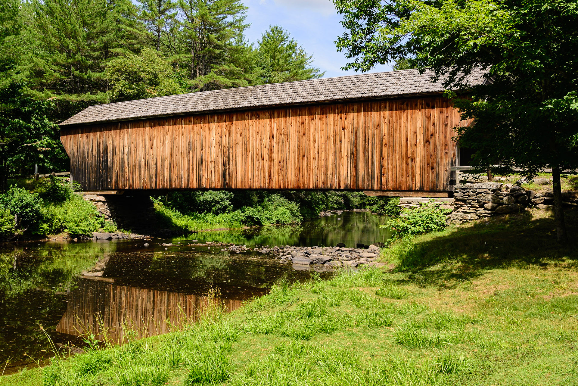 DTGD32889 Corbin Covered Bridge, Newport, NH