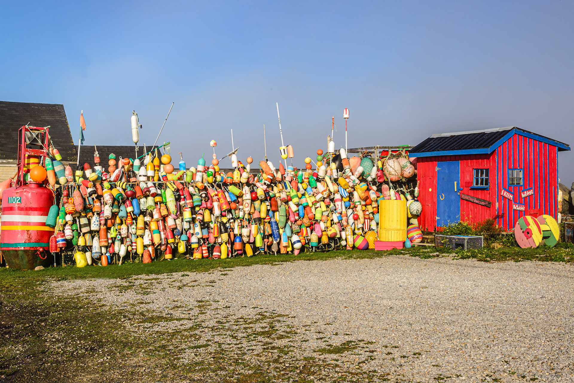 DTGD38980-Collection of Lobster Bouys