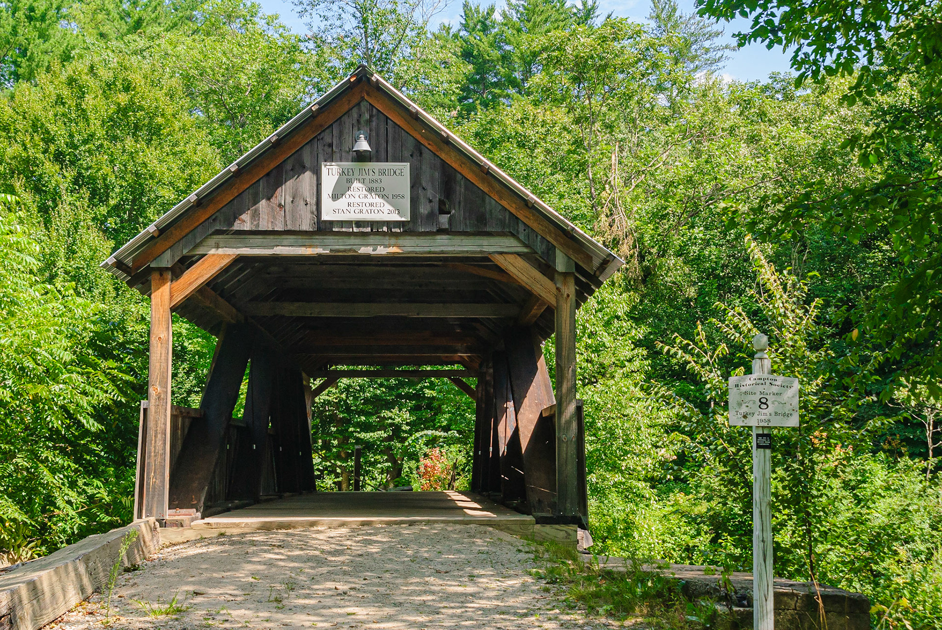DTGD33291 Turkey Jim's Bridge, Camnpton, NH