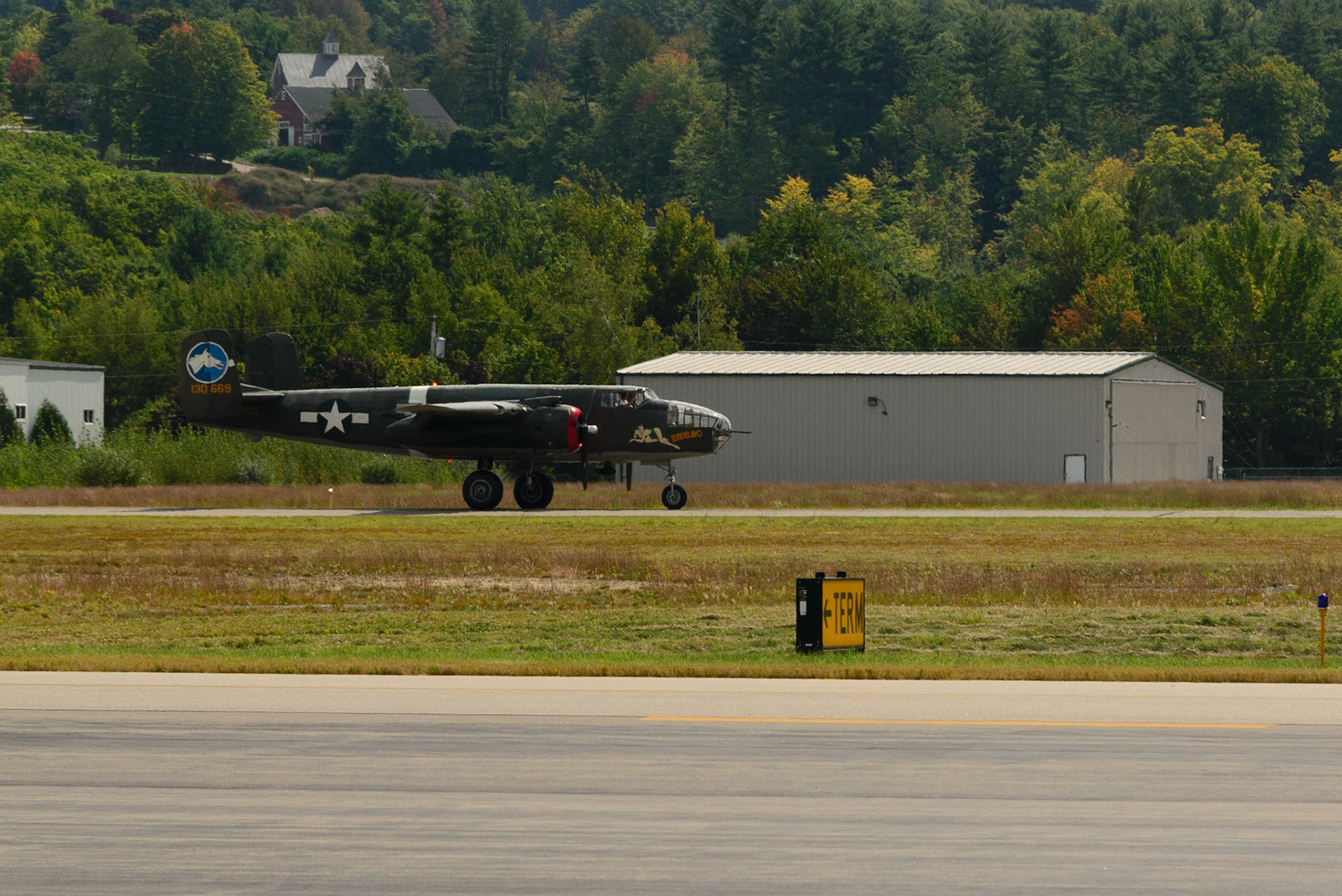 DTGD29597 Wings of Freedon in NH, B-25