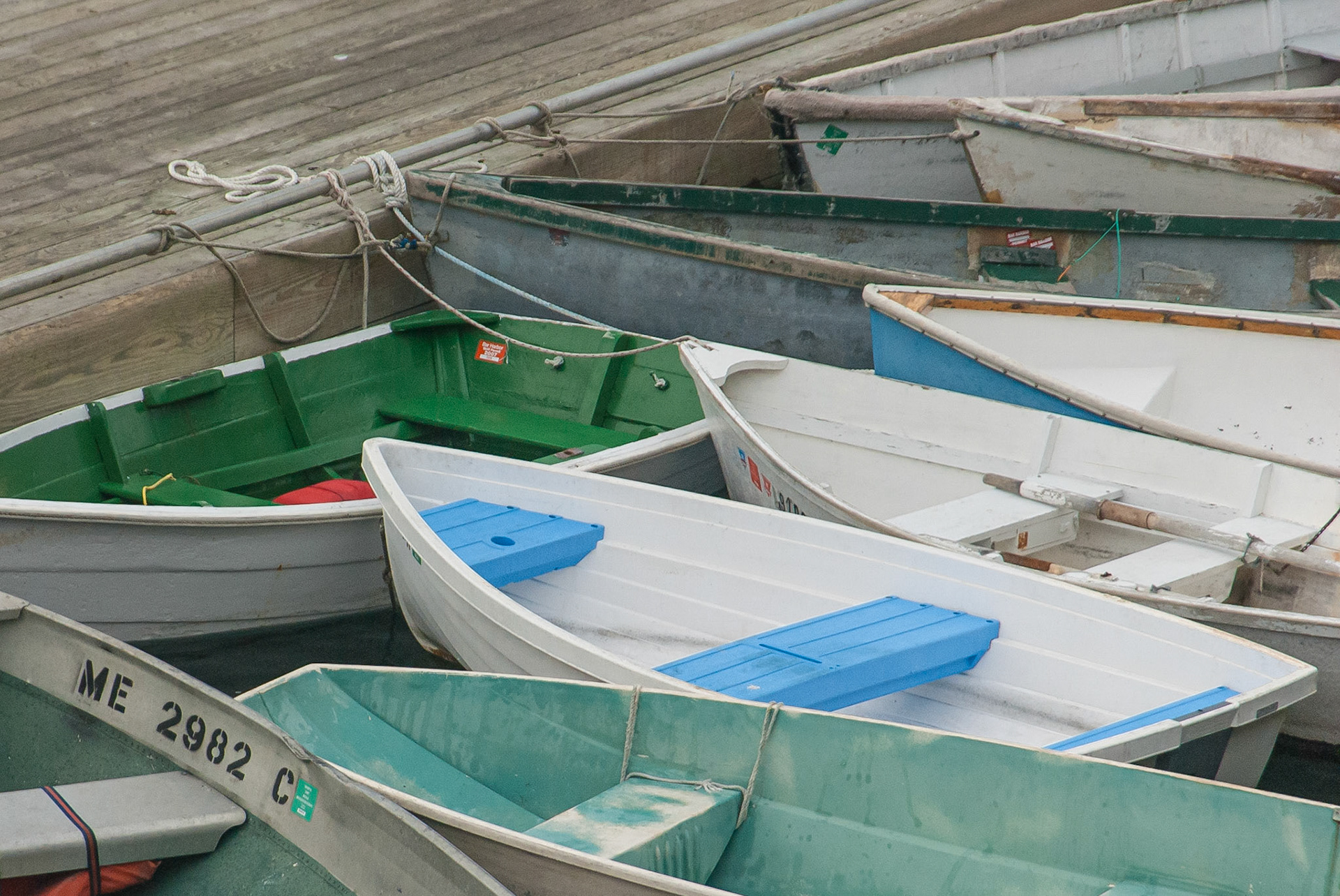 DTGD00510. Winter Harbor Row Boats