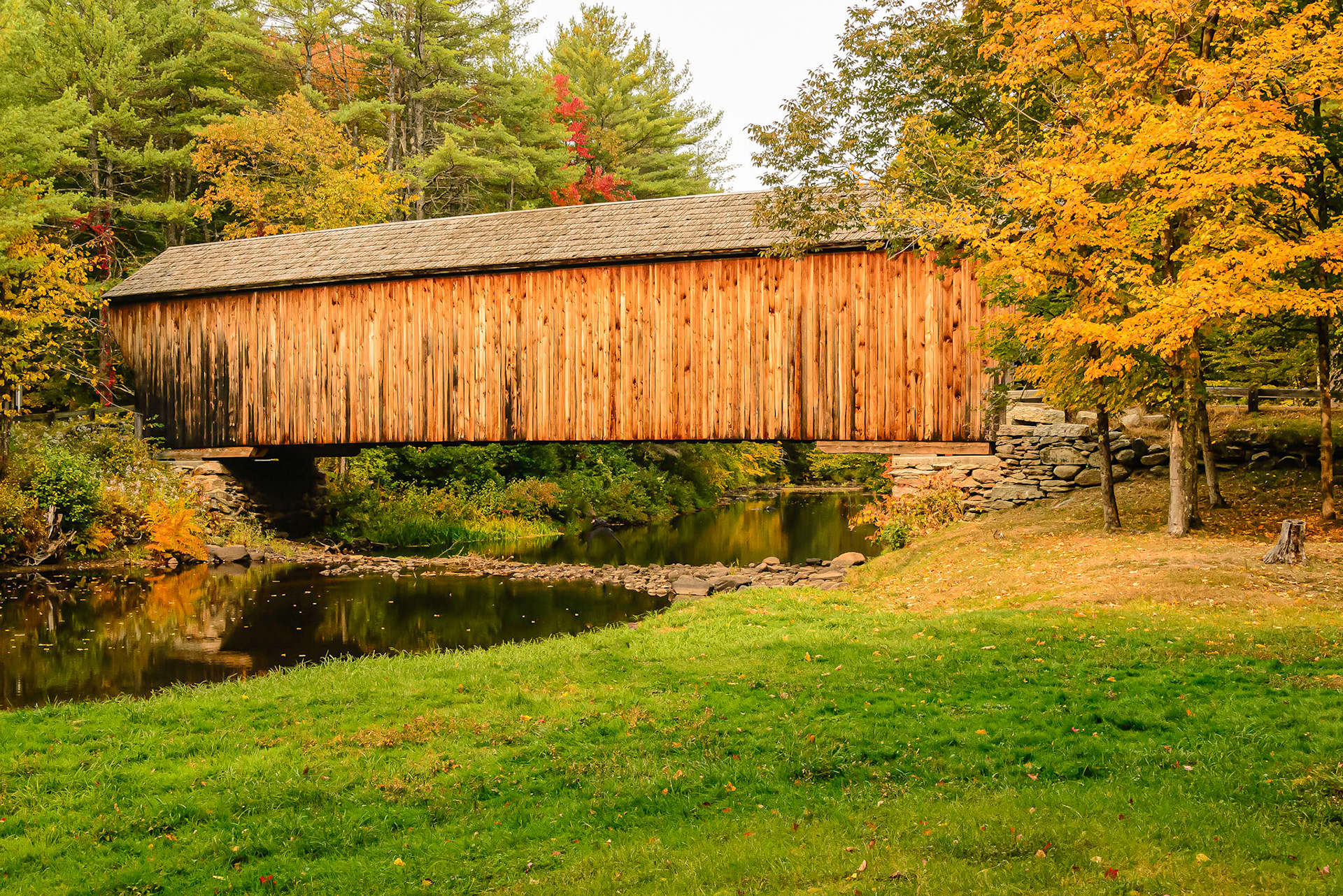 DTGD33536 Corbin covered Bridge over Sugar River, NH