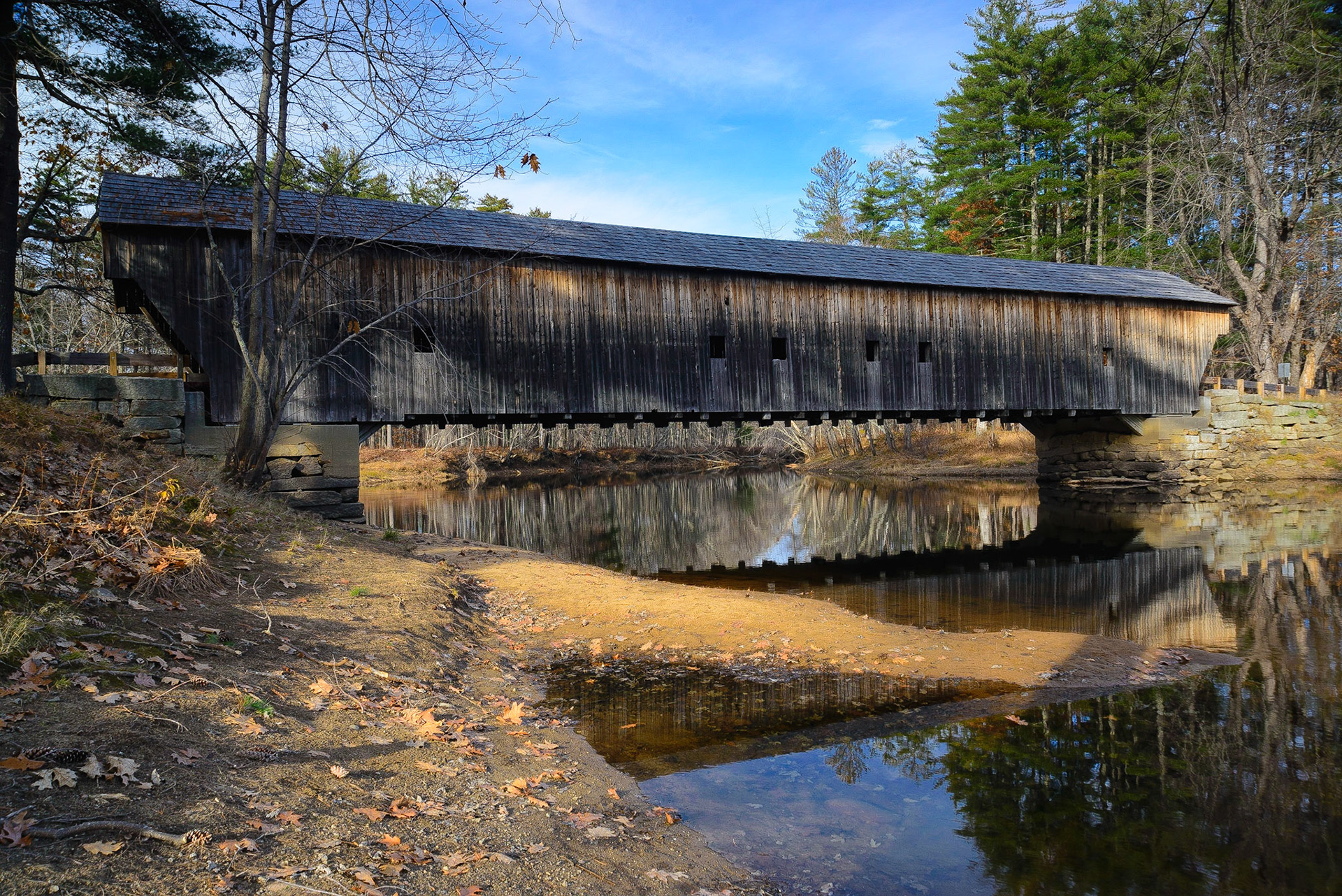 DTGD19164 Hemlock Covered Bridge, ME