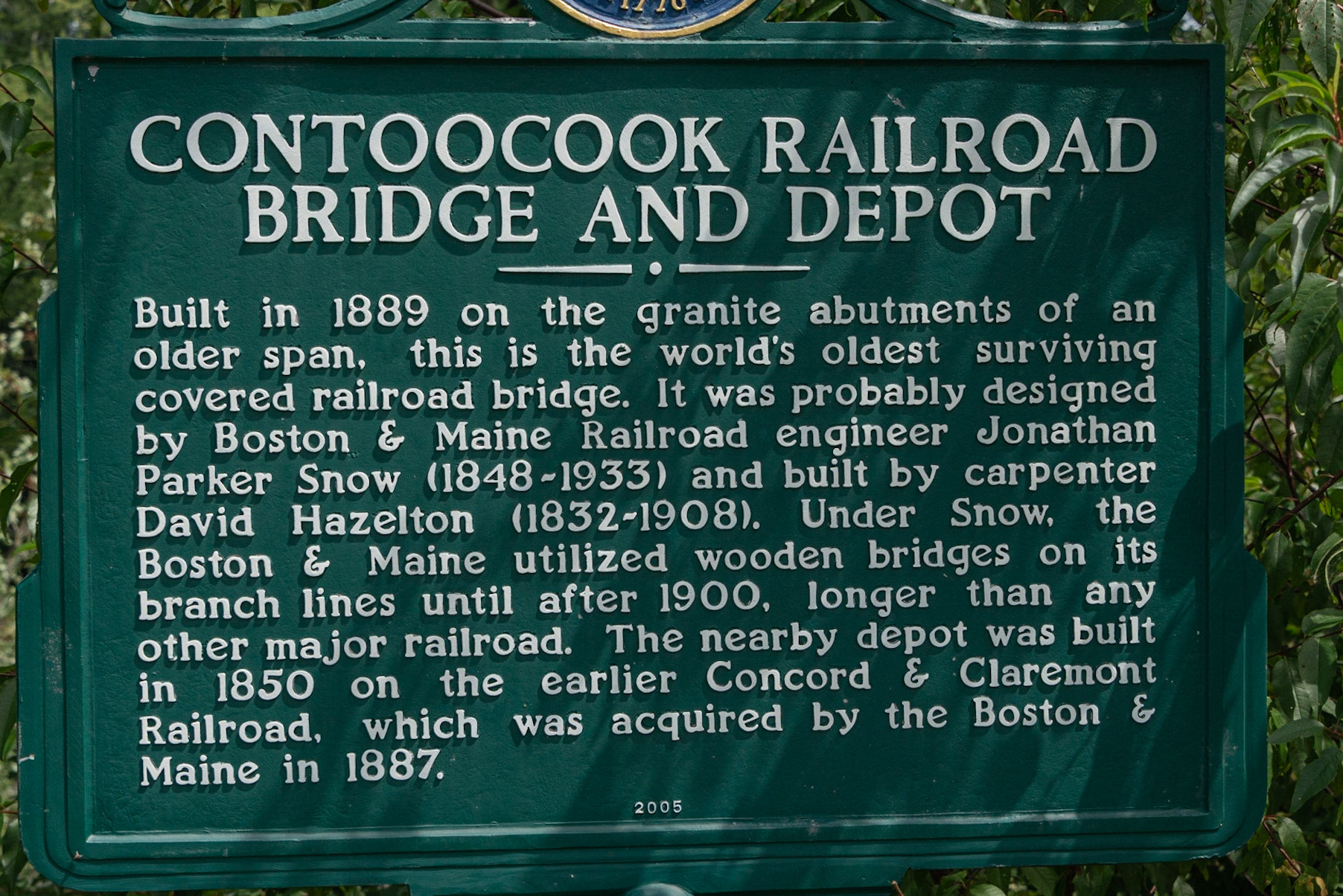 DTGD36322 Contoocook Railroad Bridge