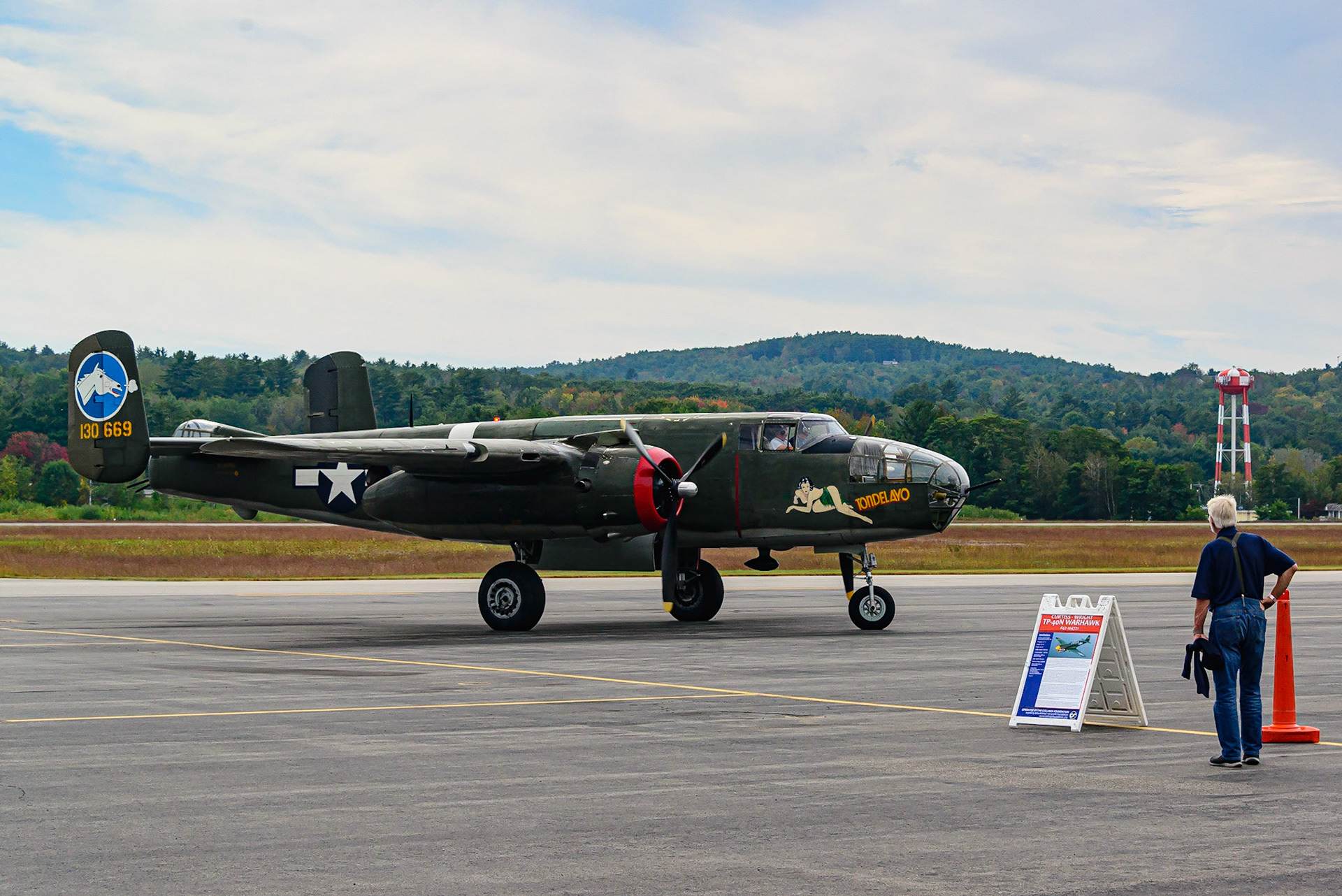 DTGD31488 Wings of Freedon in NH, B-25