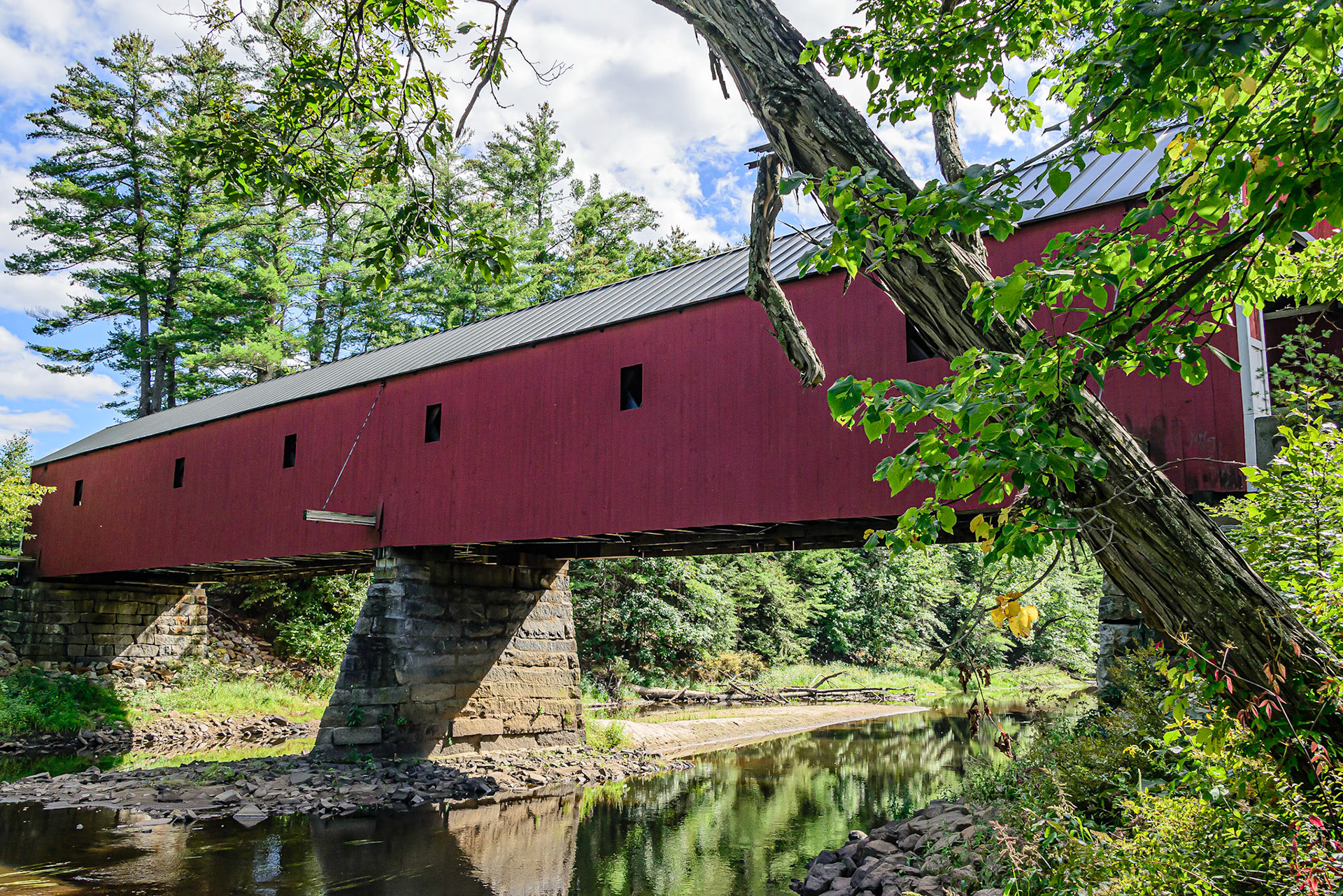 DTGD33383 Sawyer's Crossing Covered Bridge, aka, Cresson Bridge