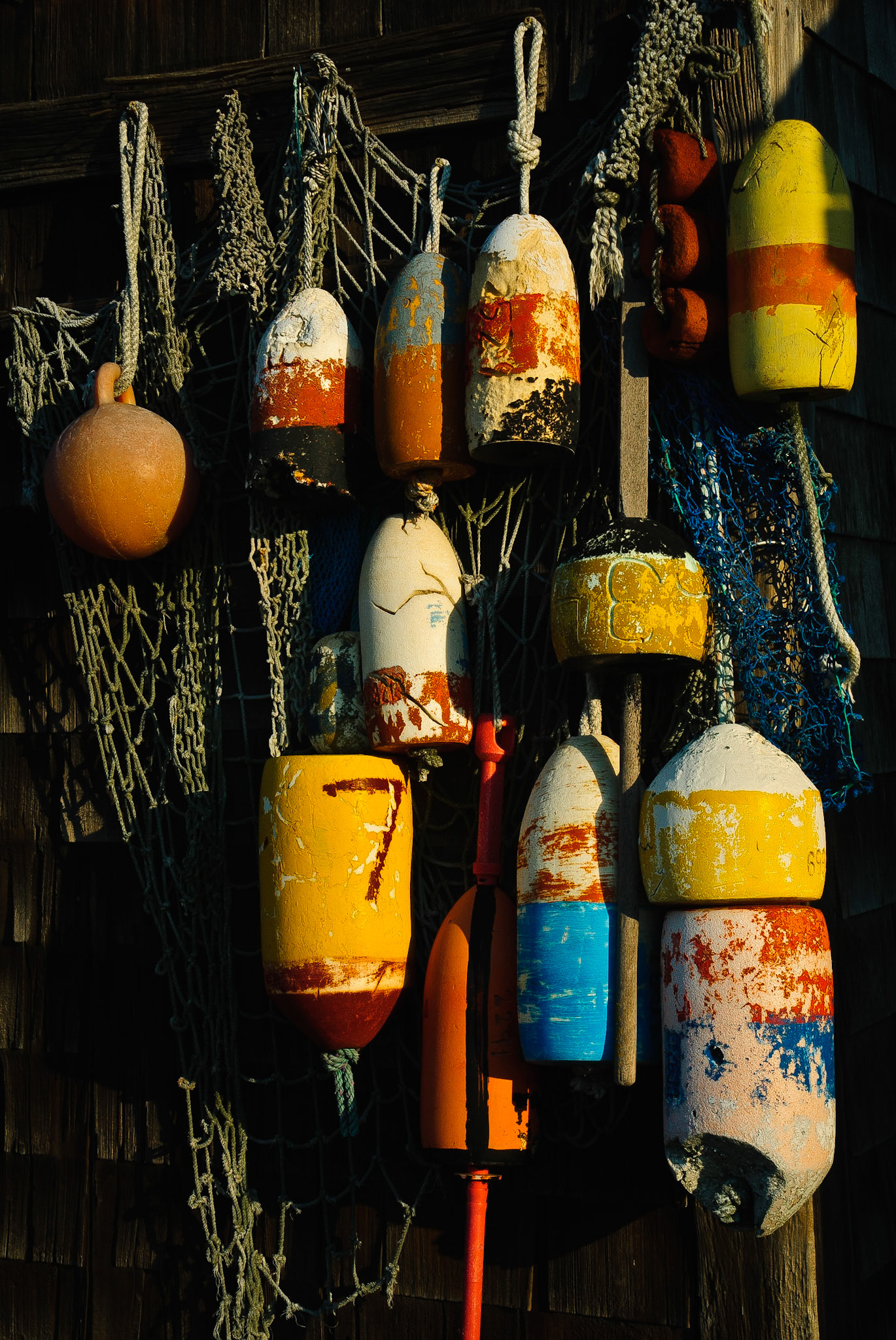 Lobster Buoys, Rockport, MA