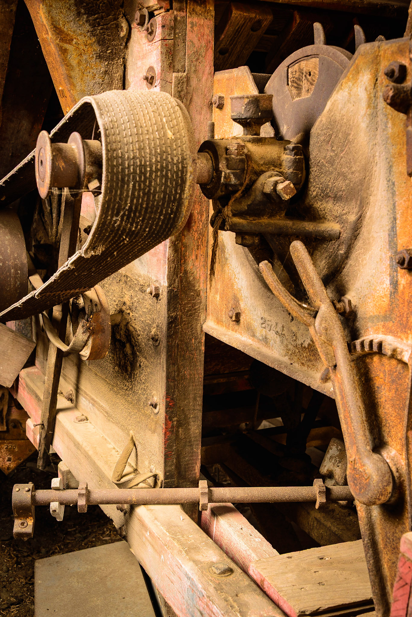 DTGD25597 Piece of Old Farm Equipment