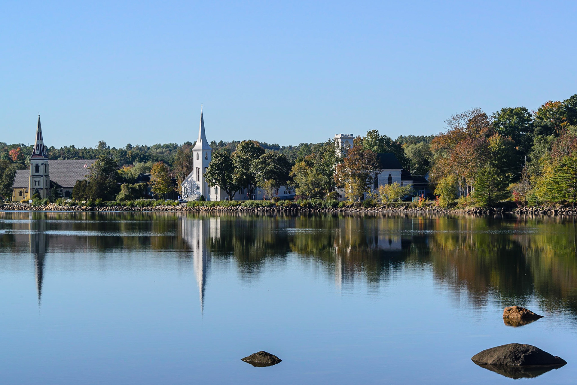 DTGD24859-Three Churches of Mahone Bay, NS
