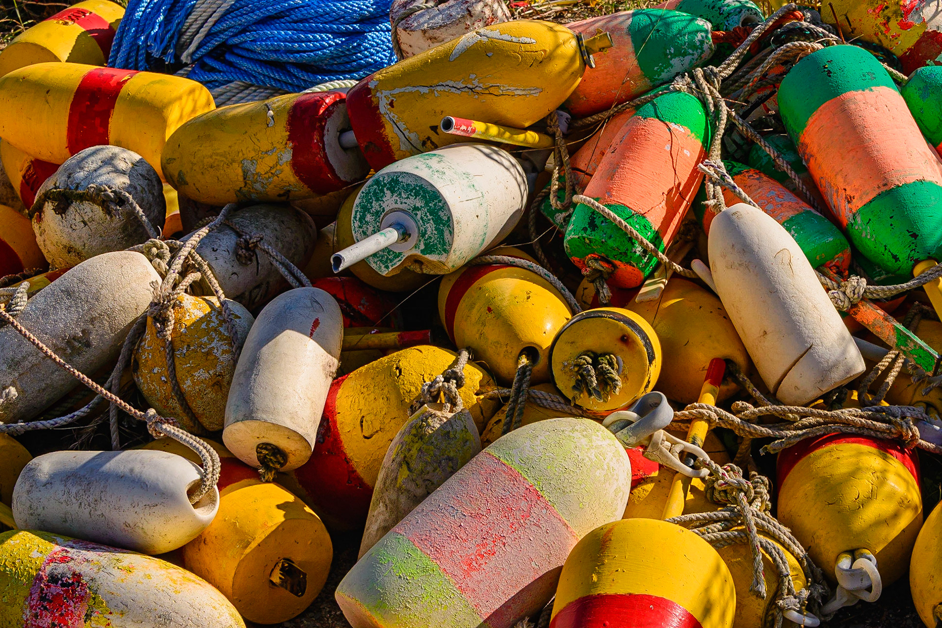 DTGD33741 Old Lobster Buoys