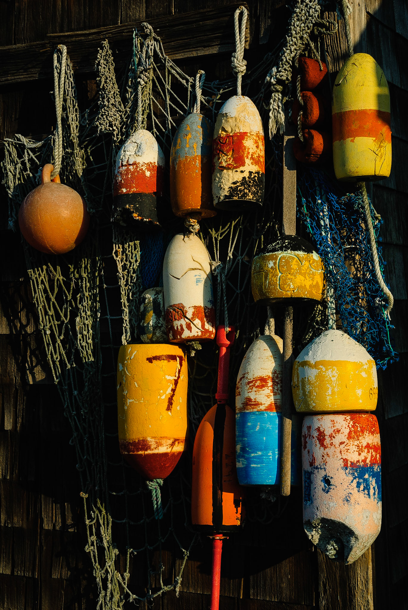 Lobster Buoys, Rockport, MA