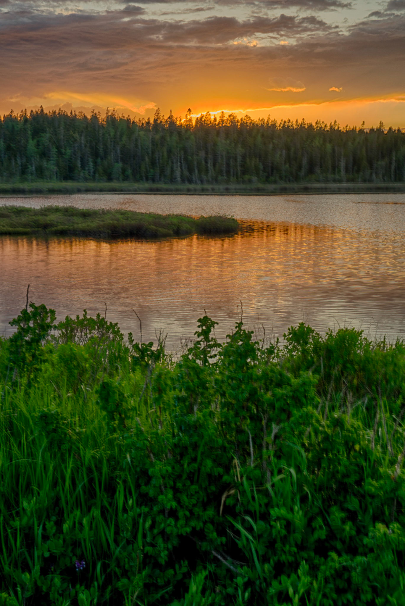 DTGD1757 Sunset in Seawall, ME